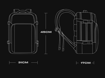 Venom - Large Capacity Waterproof Travel Backpack