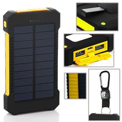 HyperVolt - Universal Ultra-thin Mobile Phone Solar Charger And Camping Light