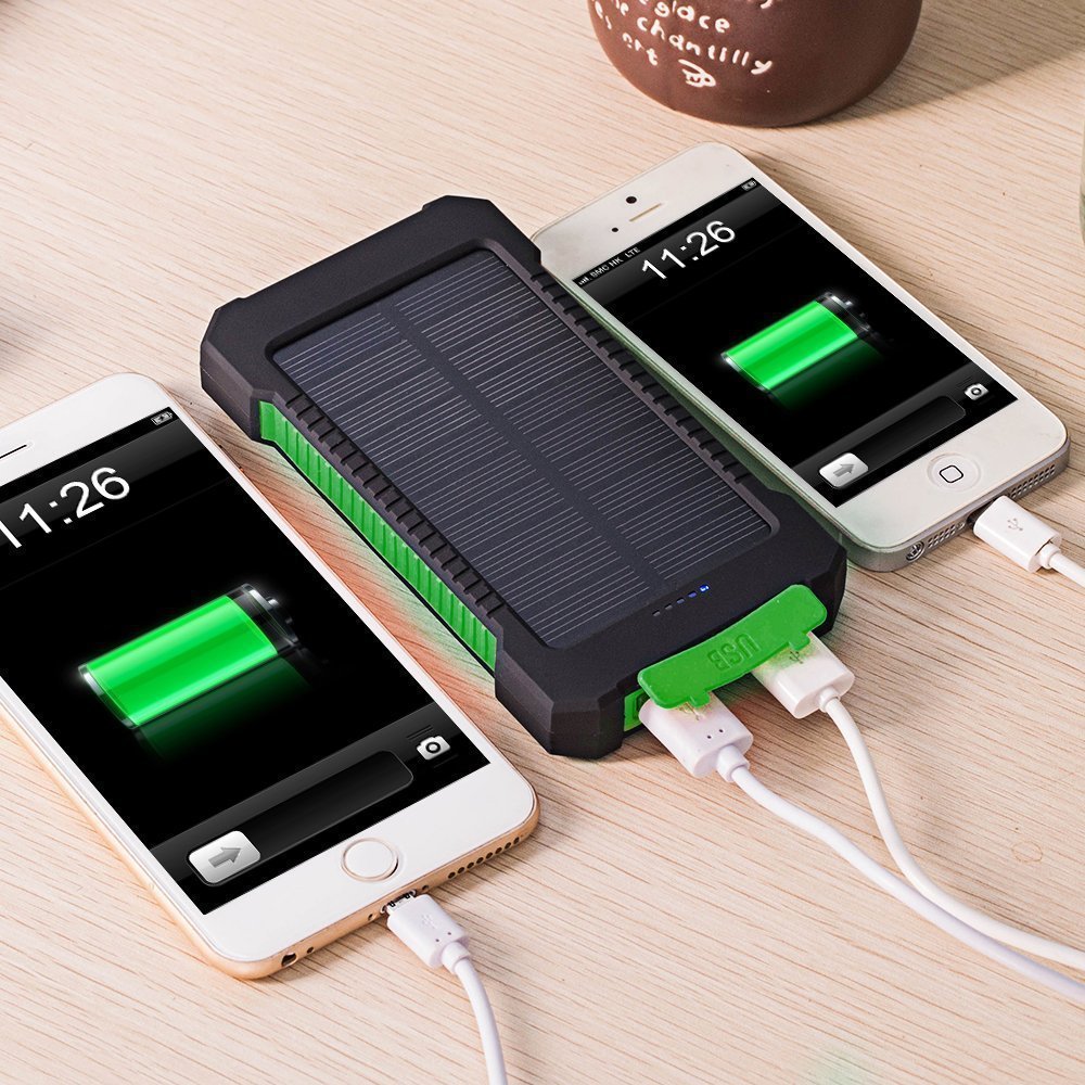 HyperVolt - Universal Ultra-thin Mobile Phone Solar Charger And Camping Light