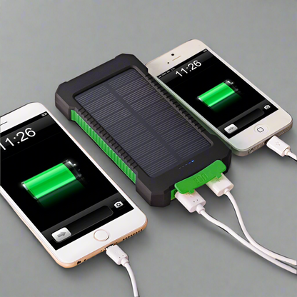 HyperVolt - Universal Ultra-thin Mobile Phone Solar Charger And Camping Light