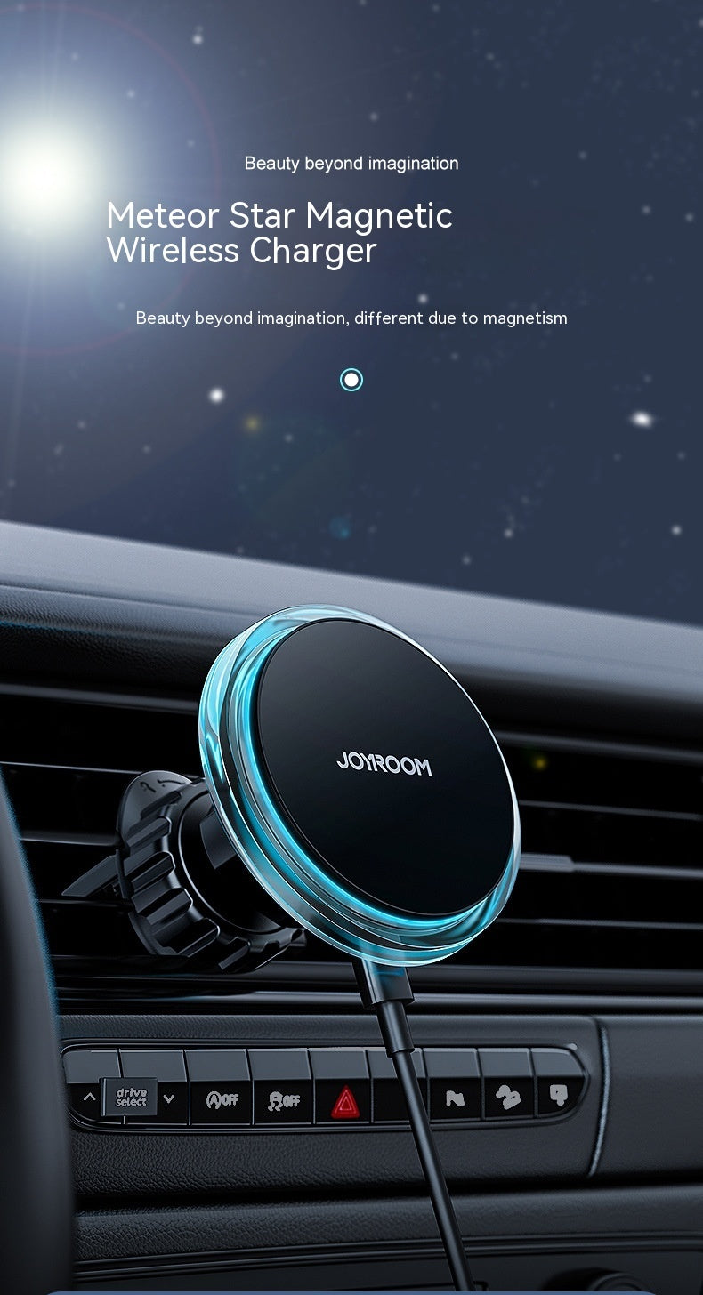 Meteor - Magnetic Suction Wireless Car Charger