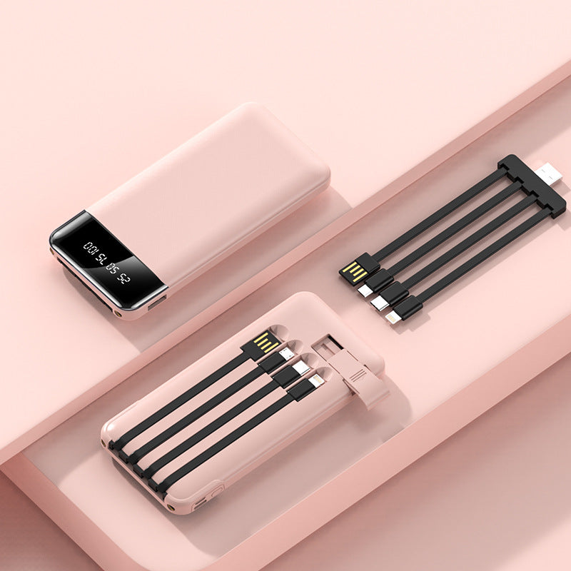 Thin multi-adapter High Capacity Power Bank