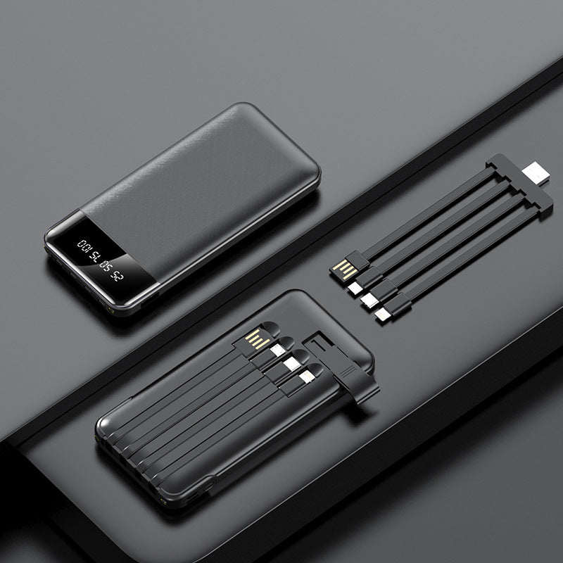 Thin multi-adapter High Capacity Power Bank