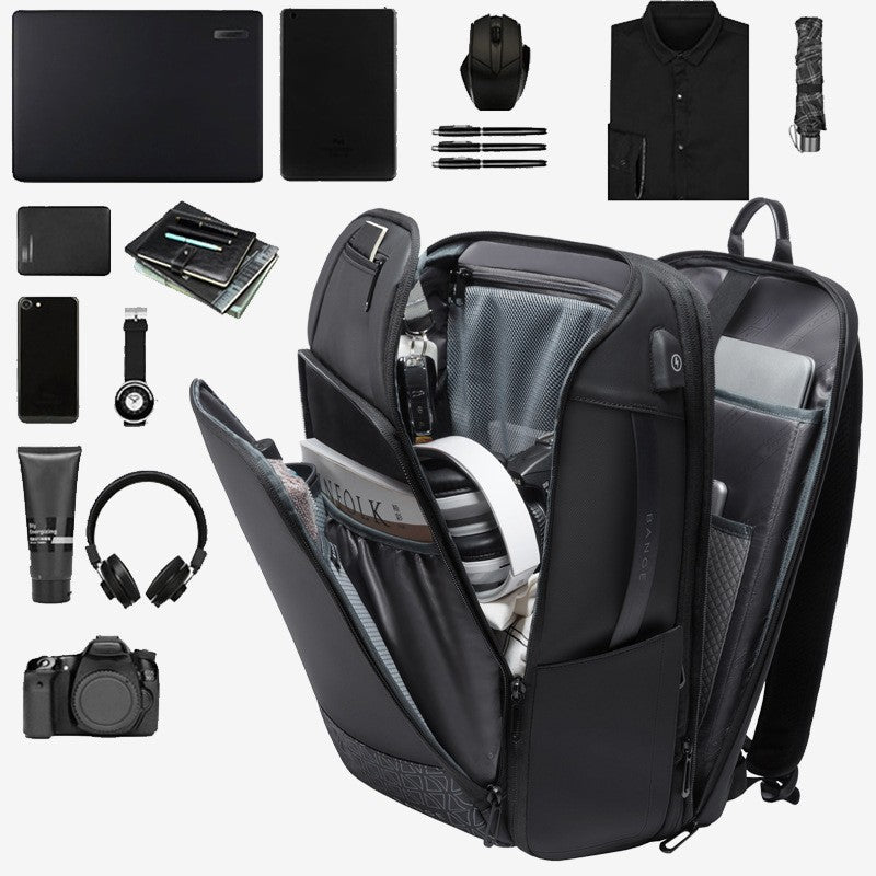 Obsidian - Large Capacity Business Shoulder Bag