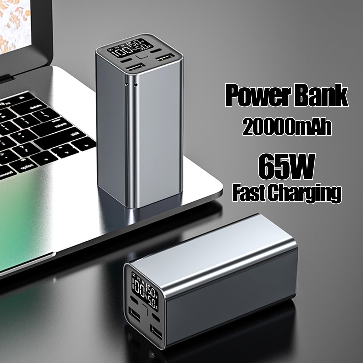 High Energy Laptop Fast-Charging Power Bank