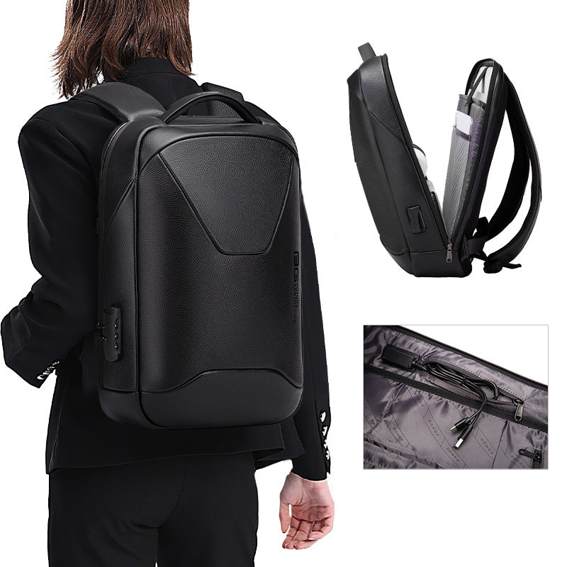 Saboteur – Business-Rucksack aus Leder