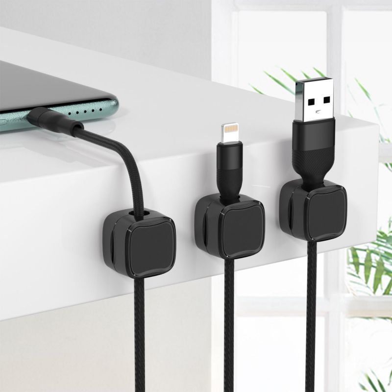 Pincer - Adjustable Magnetic Desk Cable Management And Organizer