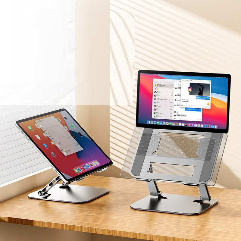 Laptop Double Arm Support Foldable And Portable Bracket