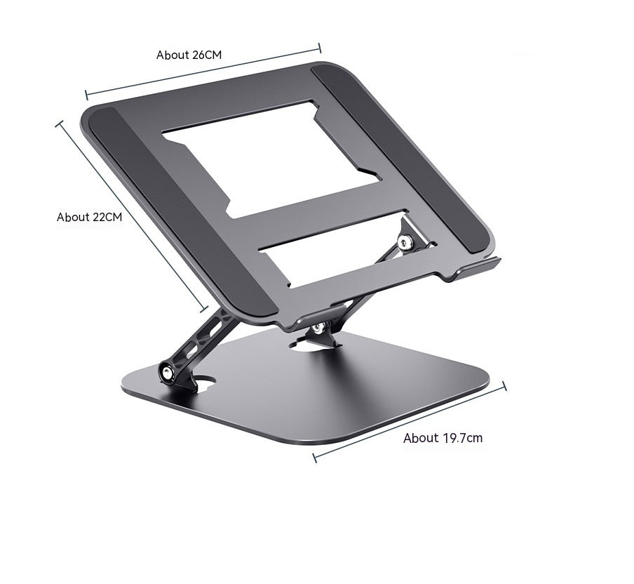 Laptop Double Arm Support Foldable And Portable Bracket