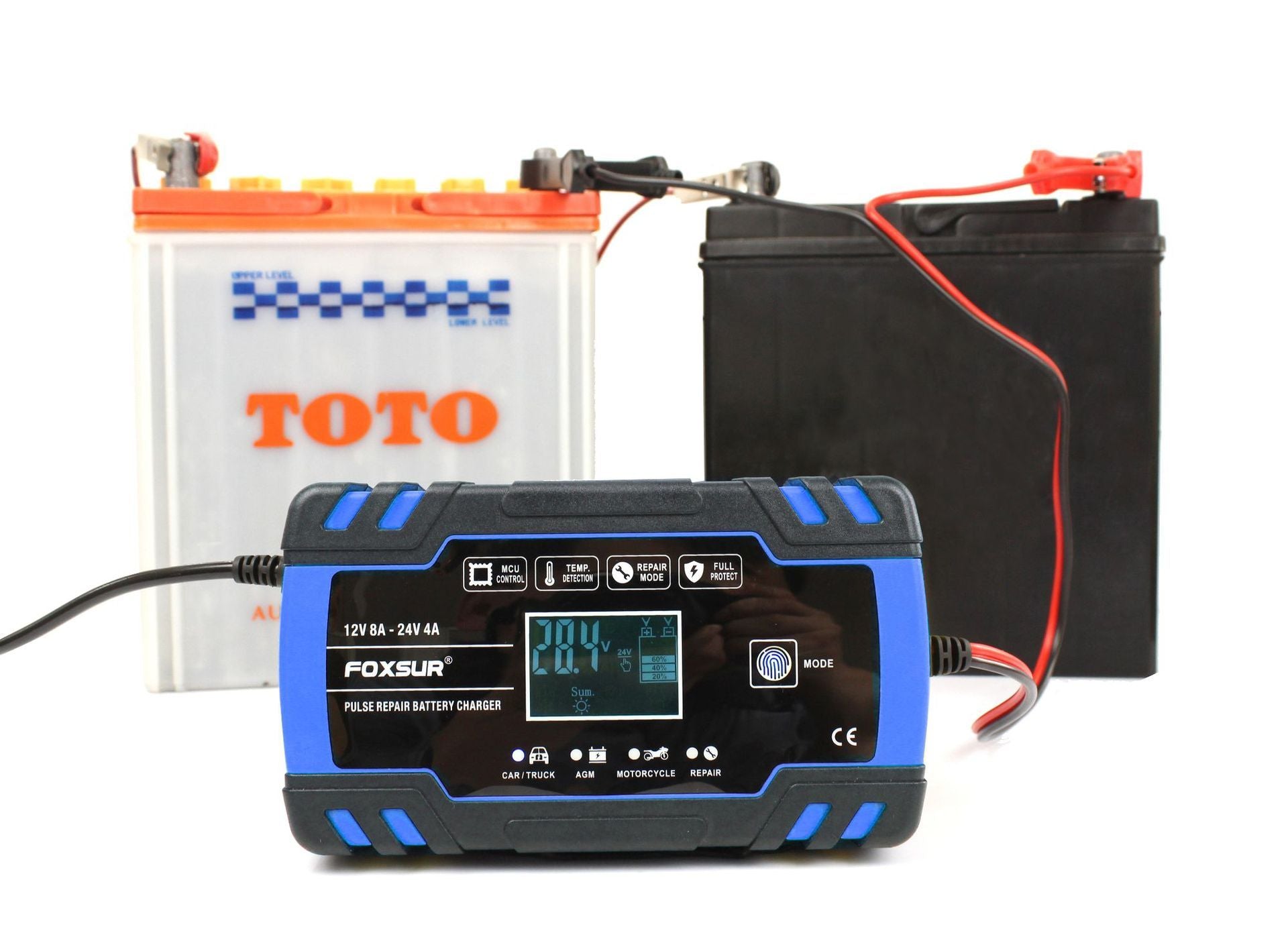 IonCharge - Universal Charger For Motorcycles, Cars And Trucks