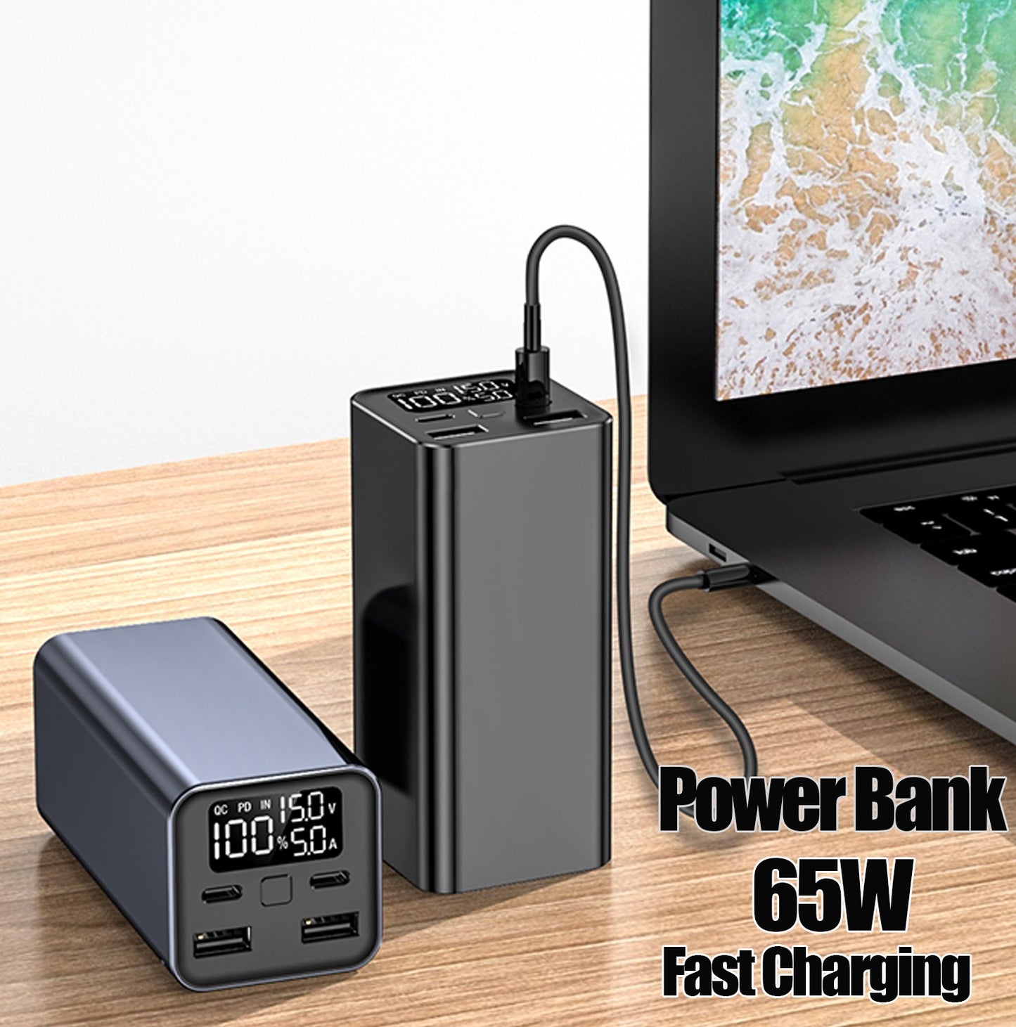 High Energy Laptop Fast-Charging Power Bank